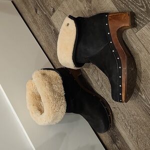 UGG 2-Way Fold Over Ankle Boots